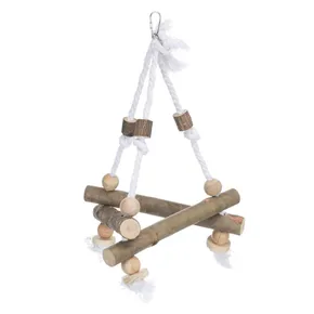 Hängendes Holzdreieck 27x27x27 cm